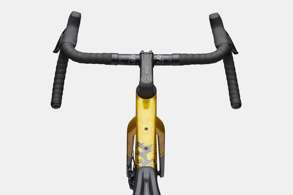 Cannondale Topstone Carbon 1 AXS Phoenix Yellow - cockpit