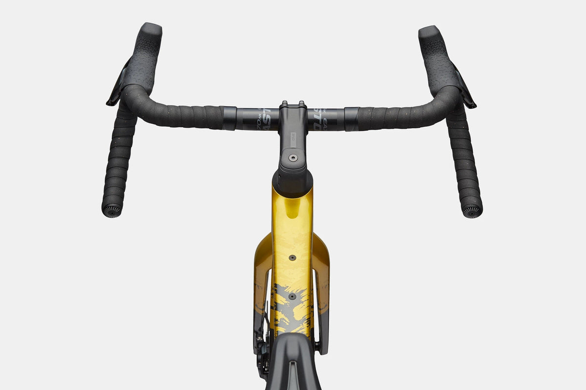 Cannondale Topstone Carbon 1 AXS Phoenix Yellow - cockpit