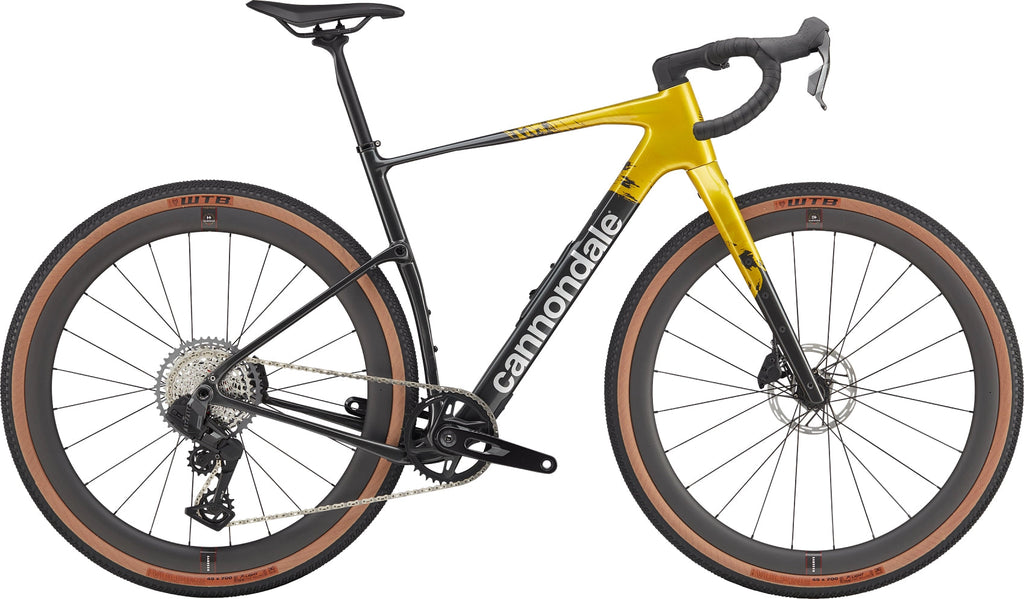 Cannondale Topstone Carbon 1 AXS Phoenix Yellow - vista lateral