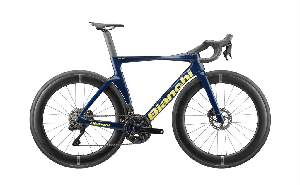 Bianchi Oltre Comp Shimano Ultegra Di2 — Azul Blu Notte