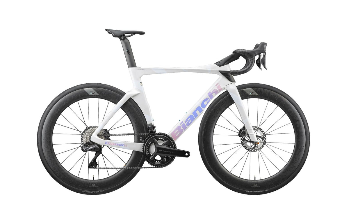Bianchi Oltre Pro SRAM Force AXS E1 — Blanco California