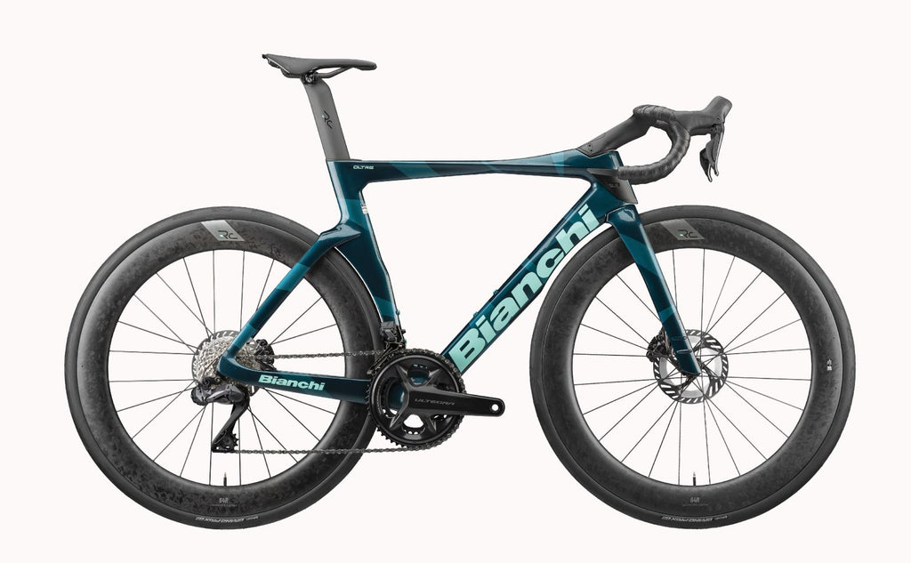 Bianchi Oltre Pro SRAM Force AXS E1 — Geco Celeste
