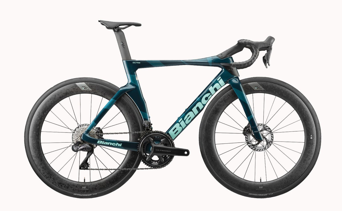 Bianchi Oltre Pro SRAM Force AXS E1 — Geco Celeste