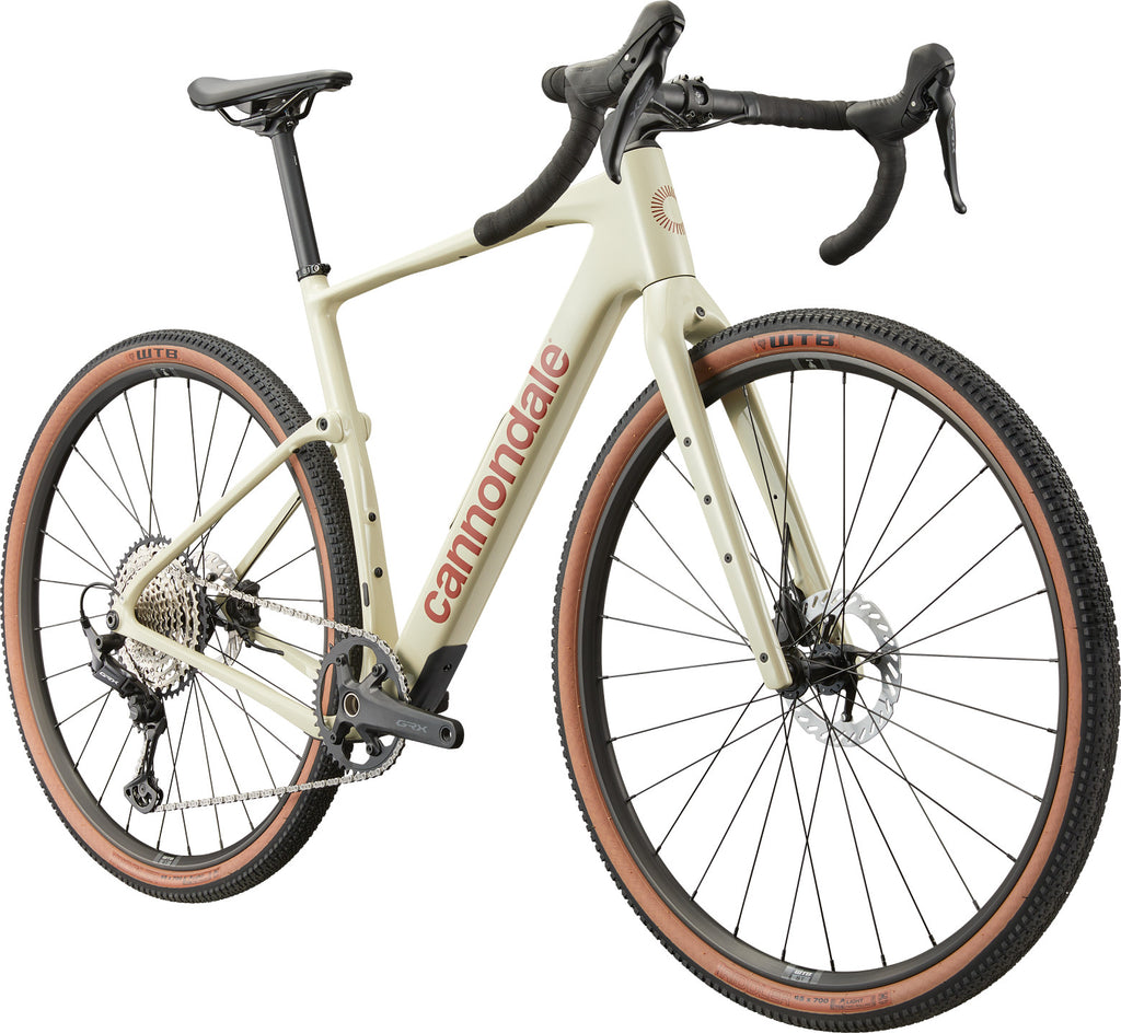 Cannondale Topstone Carbon 3 GRX 1x Moonrock – vista en perspectiva